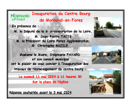 Inauguration du Centre Bourg de Mornand 1