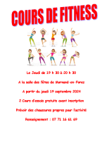 affiche gym